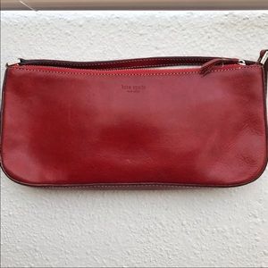 SOLD Vintage Kate Spade Red Leather Bag
